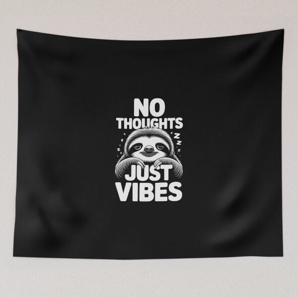 Item preview, No Thoughts Just Vibes designed and sold by jkrphoto.