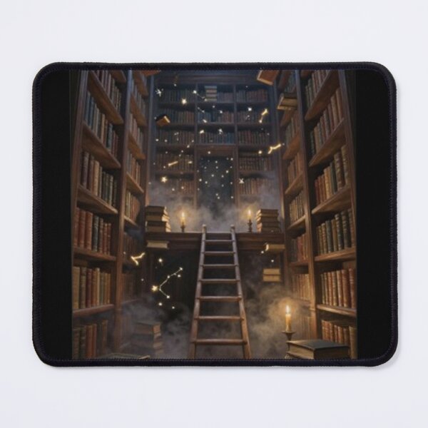 Item preview, Infinite Cosmic Library | Dark Academia Fantasy Book Universe Aesthetic Design designed and sold by RandomWalker.