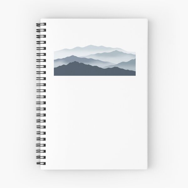 Item preview,  Misty Mountain Layers Smoky Mountains Minimalist Silhouette Art designed and sold by Yellowriversss.