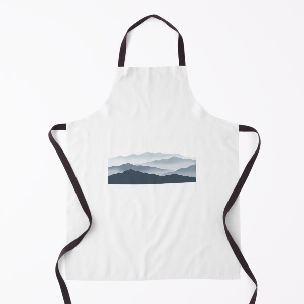 Item preview, Misty Mountain Layers Smoky Mountains Minimalist Silhouette Art designed and sold by Yellowriversss.