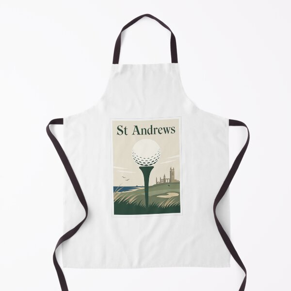 Item preview, St Andrews Golf Vintage Travel Poster designed and sold by Beyond Destinations.