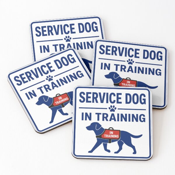 Item preview, Service Dog in Training designed and sold by Beluga Cat.