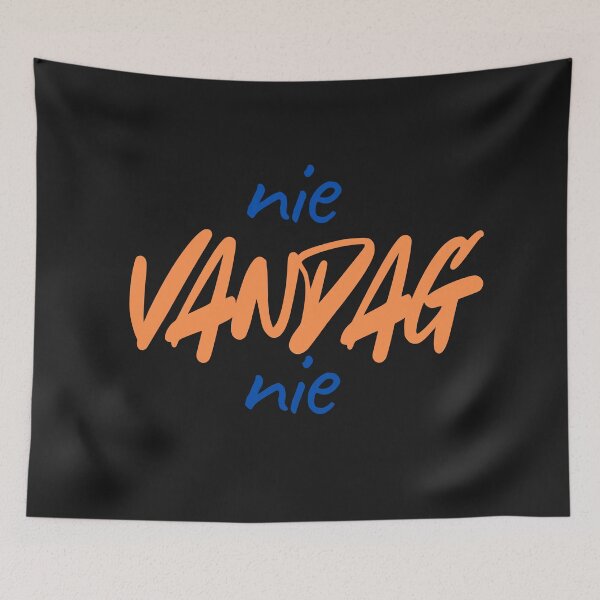 Item preview, Nie Vandag Nie Afrikaans Typography Quote designed and sold by Code  Monkeys.