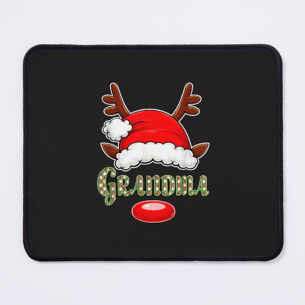 Item preview, Grandma Reindeer Antlers Santa Hat Christmas Matching Family Design designed and sold by kiralynstration.
