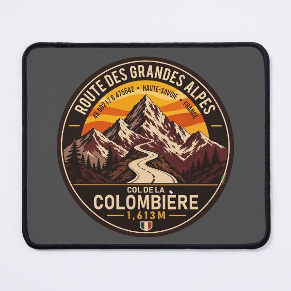 Item preview, Col de la Colombière - Route des Grandes Alpes Sticker TShirt 04 designed and sold by OuterShellUK.