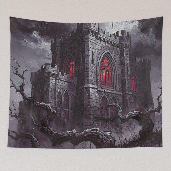 Item preview, Dark Gothic Castle Fantasy Artwork designed and sold by cr6zym1nd.