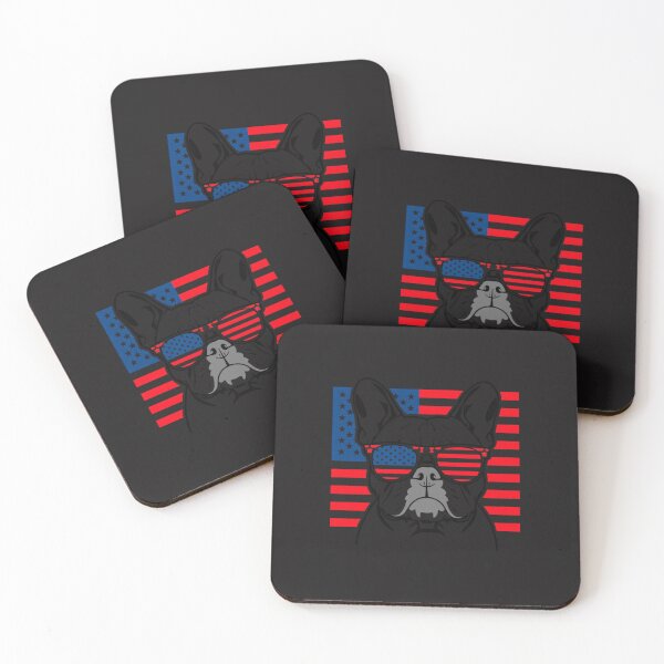Item preview, French Bulldog Dad Patriotic Frenchie Dog Lover American Flag Retro designed and sold by kiralynstration.