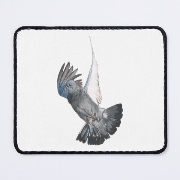 Item preview, Realistic Pigeon In Flight Watercolor Art designed and sold by Shwetamahaart.