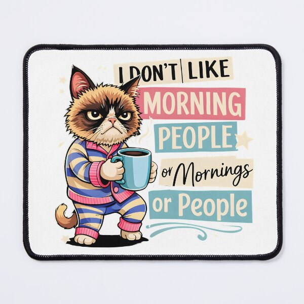 Item preview, I don't like morning people or mornings or people designed and sold by Tiny-Love ⭐⭐⭐⭐⭐.