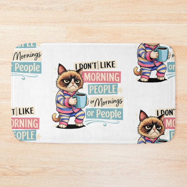 Item preview, I don't like morning people or mornings or people designed and sold by Tiny-Love ⭐⭐⭐⭐⭐.