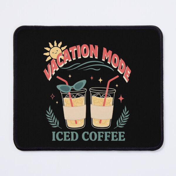 Item preview, Iced coffee and sun - Coffee and sunshine - Coffee lover - Trendy summer - Summer graphic - Sunshine Vacation - Summer vibes - Summer travel - Iced coffee season designed and sold by JansenGS.