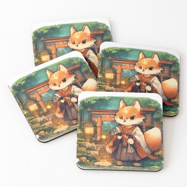 Item preview, The Little Fox Scholar designed and sold by GUINewAlex.