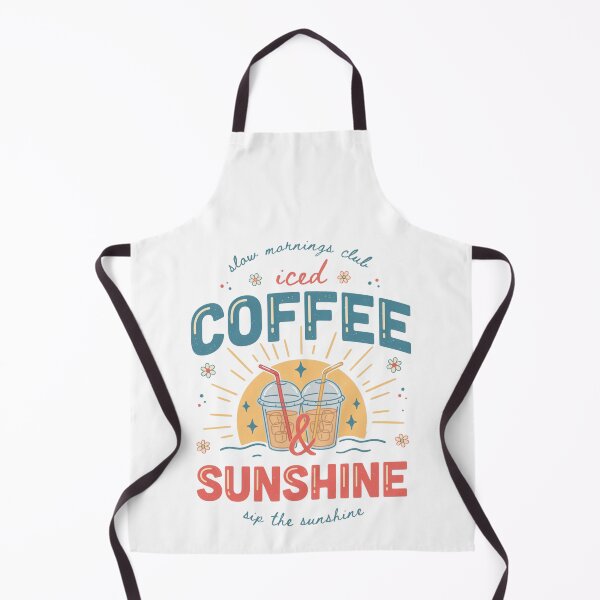 Item preview, Iced coffee and sun - Coffee and sunshine - Coffee lover - Trendy summer - Summer graphic - Sunshine Vacation - Summer vibes - Summer travel - Iced coffee season designed and sold by JansenGS.