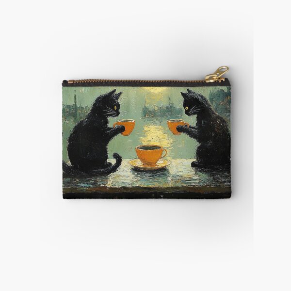 Item preview, Two Cats Evening Tea designed and sold by Erika Kaisersot.