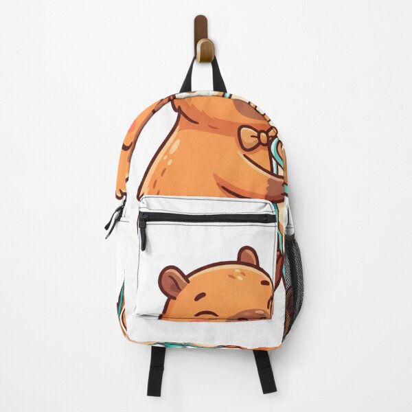 Item preview, Cute Capybara Coffee Lover Sticker designed and sold by fadli2020.