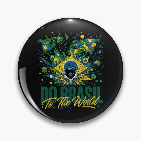 Item preview, DO BRASIL To The World Brazil Soccer Graphic | Brazilian Football Fan Art | World Cup 2026 Inspired designed and sold by rebuZZ-Apparels-The Minimalistic Buzz.
