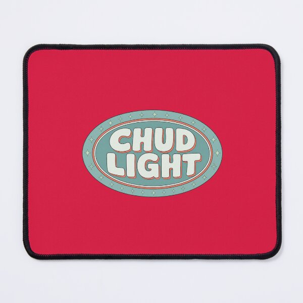 Item preview, Funny Chud Light Retro Beer Label Parody Laptop Sticker designed and sold by bosamji.