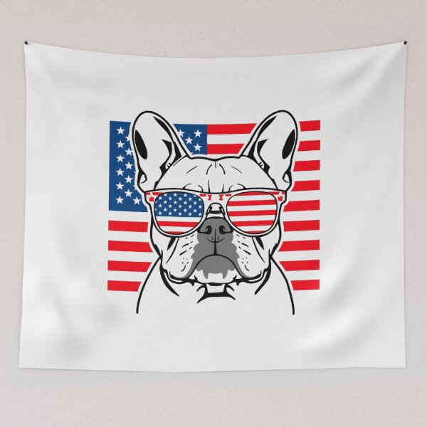 Item preview, Frenchie Mama Patriotic French Bulldog Dog Lover American Flag Retro designed and sold by kiralynstration.