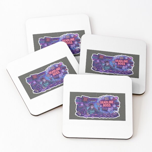 Item preview, Deadline Boss | Funny Student Meme Sticker designed and sold by BrahmiArts.