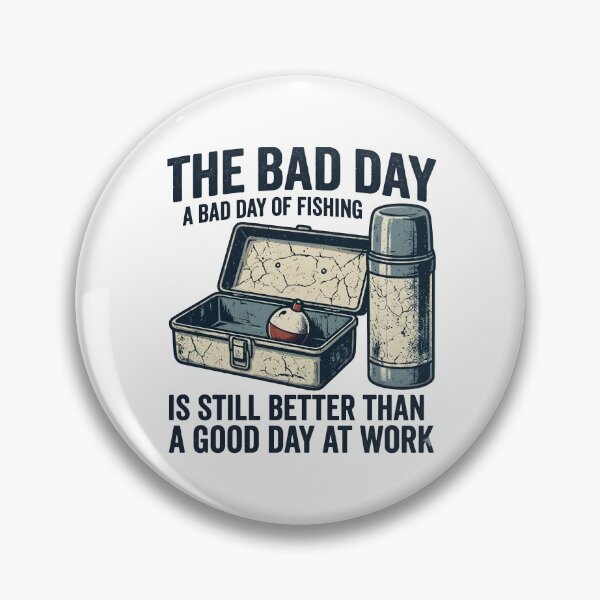 Item preview, A Bad Day Of Fishing Is Better Than A Good Day At Work Retro designed and sold by Zeneris.