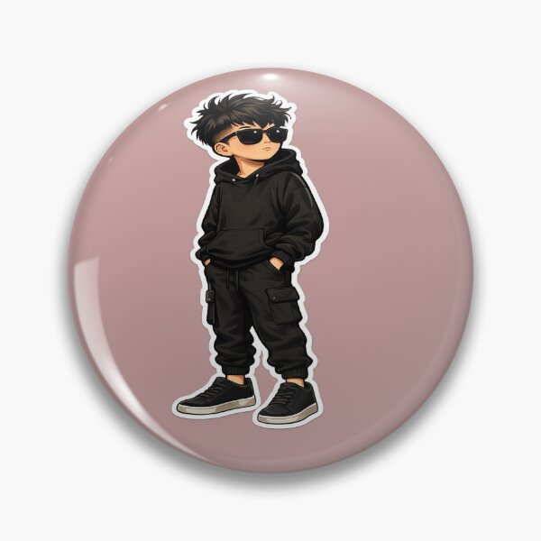 Item preview, Cool Street Kid Sticker designed and sold by MoizCreations.