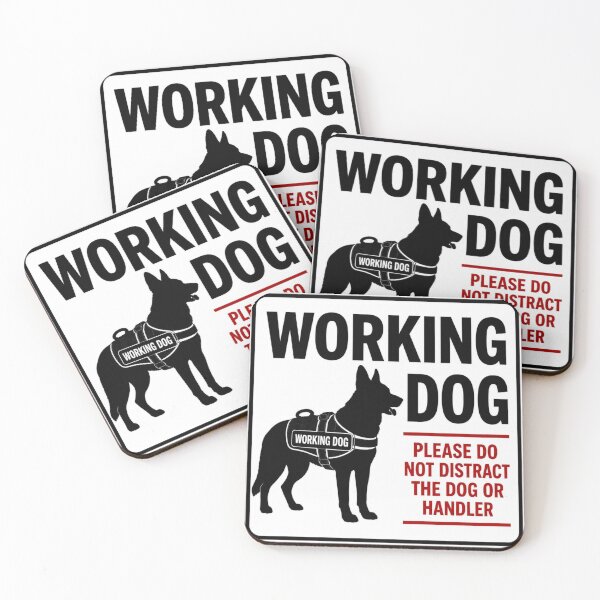 Item preview, Working Dog designed and sold by Beluga Cat.