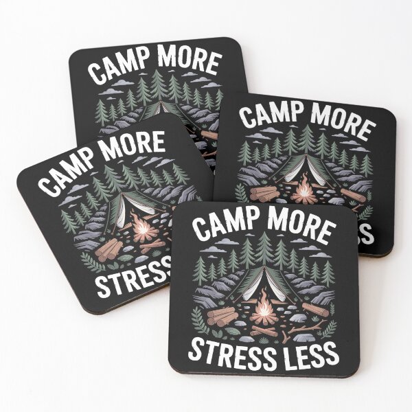 Item preview, Camp More Stress Less designed and sold by justjason47.