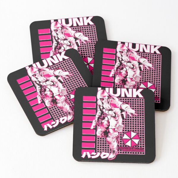 Item preview, Biohazard Special Agent Gas Mask Neon Pink Grid designed and sold by Tottan.