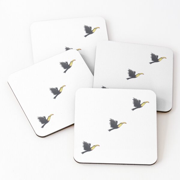 Item preview, Flying Birds Silhouette Watercolor Nature Art designed and sold by Shwetamahaart.