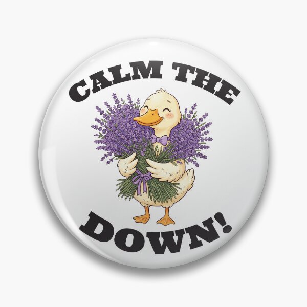 Item preview, Calm the Duck Down! Dark Design designed and sold by clark_designs.