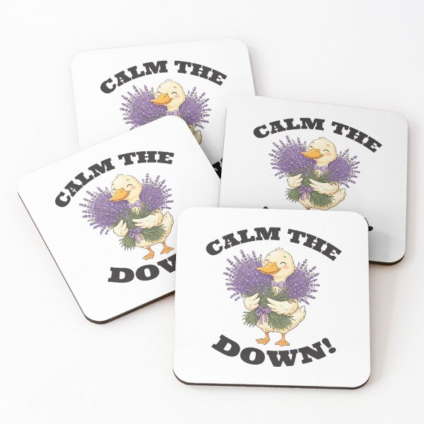 Item preview, Calm the Duck Down! Dark Design designed and sold by clark_designs.