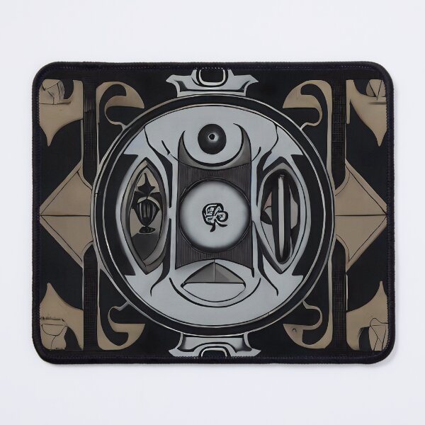 Item preview, Dark Ritual Lens Crescent Eye Sigil Surreal Abstract Art designed and sold by YugenWorkshop.