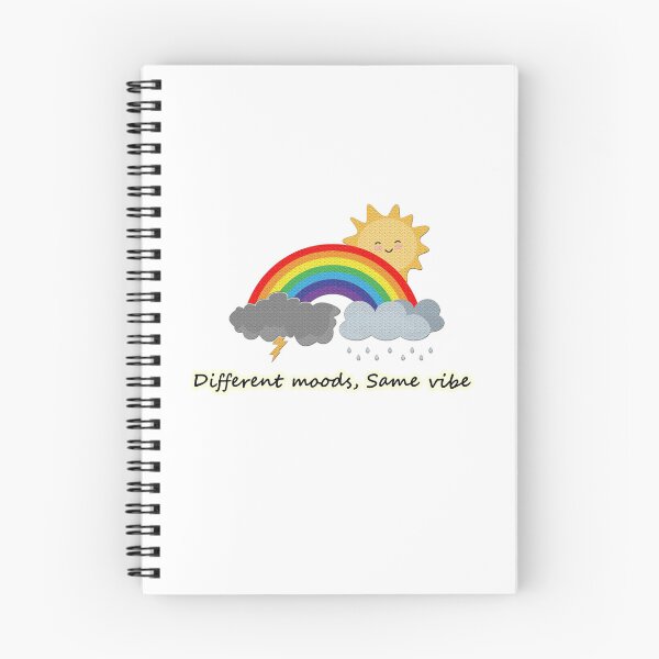 Item preview, Rainbow, Sun and Clouds - Different Moods designed and sold by reanacreations.