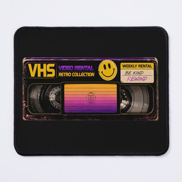 Item preview, Retro VHS Video Rental Be Kind Rewind Tape Vintry Off designed and sold by VintryOff.