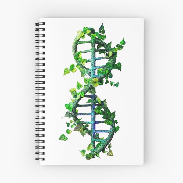 Item preview, DNA Helix Vine Art - Bio-Science Minimalist Design designed and sold by STATIC SOUL.