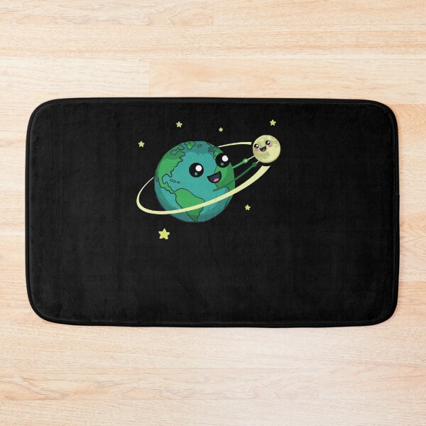 Item preview, Kawaii Earth Moon Orbiting Celestial Friends designed and sold by marke770.