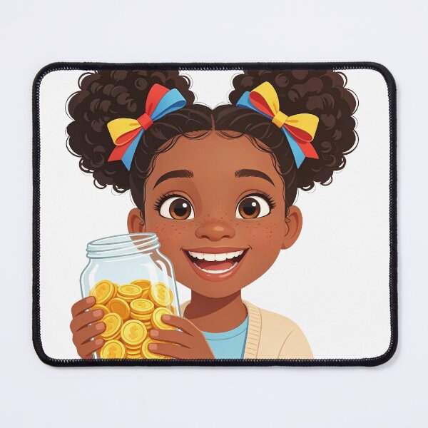 Item preview, My First Money Jar - Cute Zara Kids Finance designed and sold by WonderDokkan.