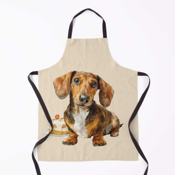 Item preview, Dachshund Puppy with Birthday Cake designed and sold by Erika Kaisersot.