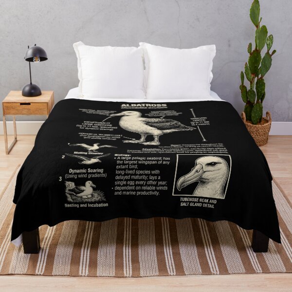 Item preview, Albatross Scientific Anatomy Biology Animal Lover designed and sold by Kimberley King Art King Art.