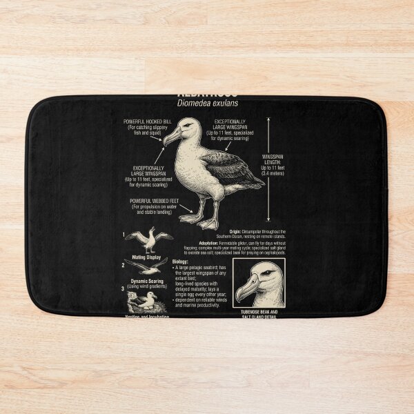 Item preview, Albatross Scientific Anatomy Biology Animal Lover designed and sold by Kimberley King Art  King Art.