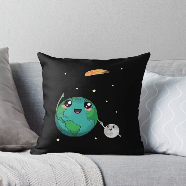 Item preview, Kawaii Earth Moon Comet Space Stars Planet designed and sold by marke770.