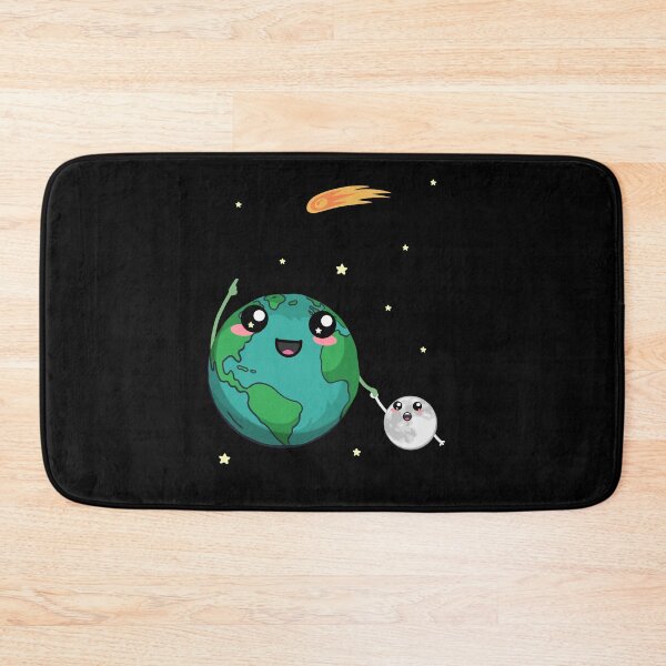 Item preview, Kawaii Earth Moon Comet Space Stars Planet designed and sold by marke770.