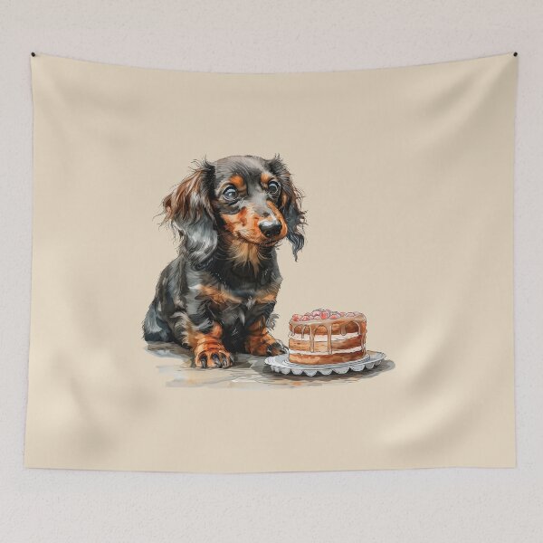 Item preview, Happy Birthday Dachshund designed and sold by Erika Kaisersot.