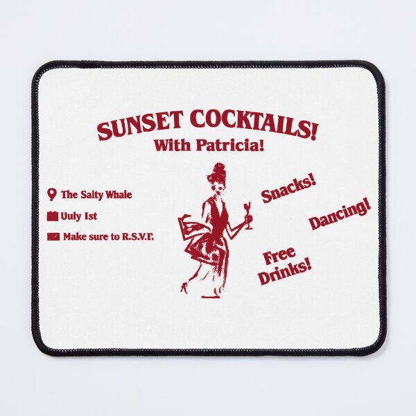Item preview, Widow's Bay Sunset Cocktails With Patricia  designed and sold by WSTRap.