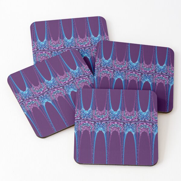 Item preview, Fractured Ovals in Blue and Purple  designed and sold by JaygiesDesign.