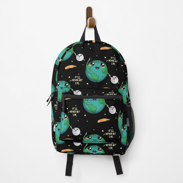 Item preview, Kawaii Earth Moon Comet Space Humor Design designed and sold by marke770.