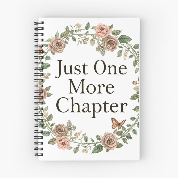 Item preview, One More Chapter Book Lover Funny Reading Quote Bookworm Bibliophile Design designed and sold by KhadijaBatool38.
