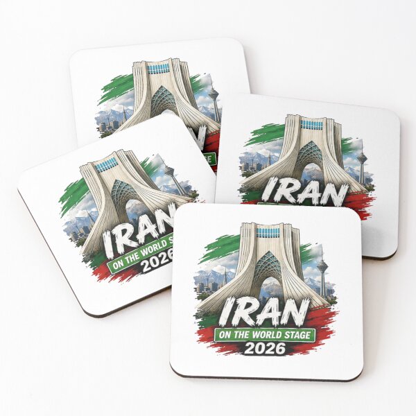 Item preview, Iran On The World Stage 2026 Football  designed and sold by Pixanova.