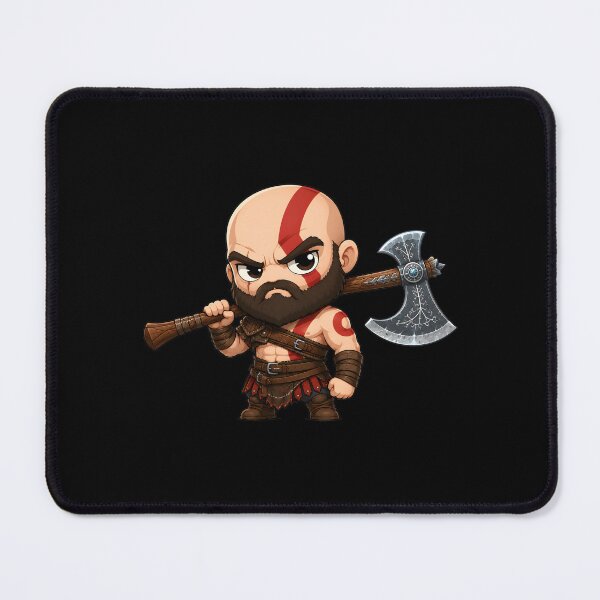 Item preview, Cool Dad Kratos logo - god of war gamer design v2 designed and sold by SlightlyUnreal.