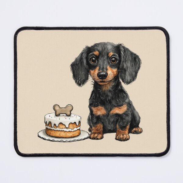 Item preview, Cute Dachshund Birthday Celebration designed and sold by Erika Kaisersot.